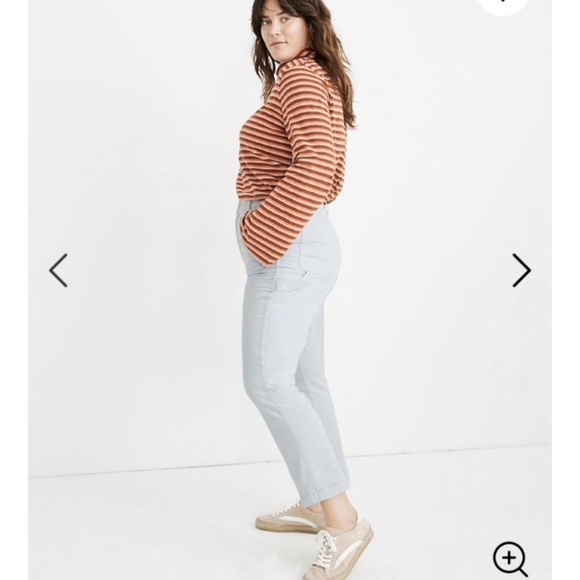 Madewell‎ Carpenter Relaxed straight Leg Pants Jean size 28 bohemian - Picture 5 of 16
